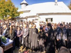 Protoiereul Vasile Ciocan, parohul bisericii din Suruceni, a fost condus pe ultimul drum